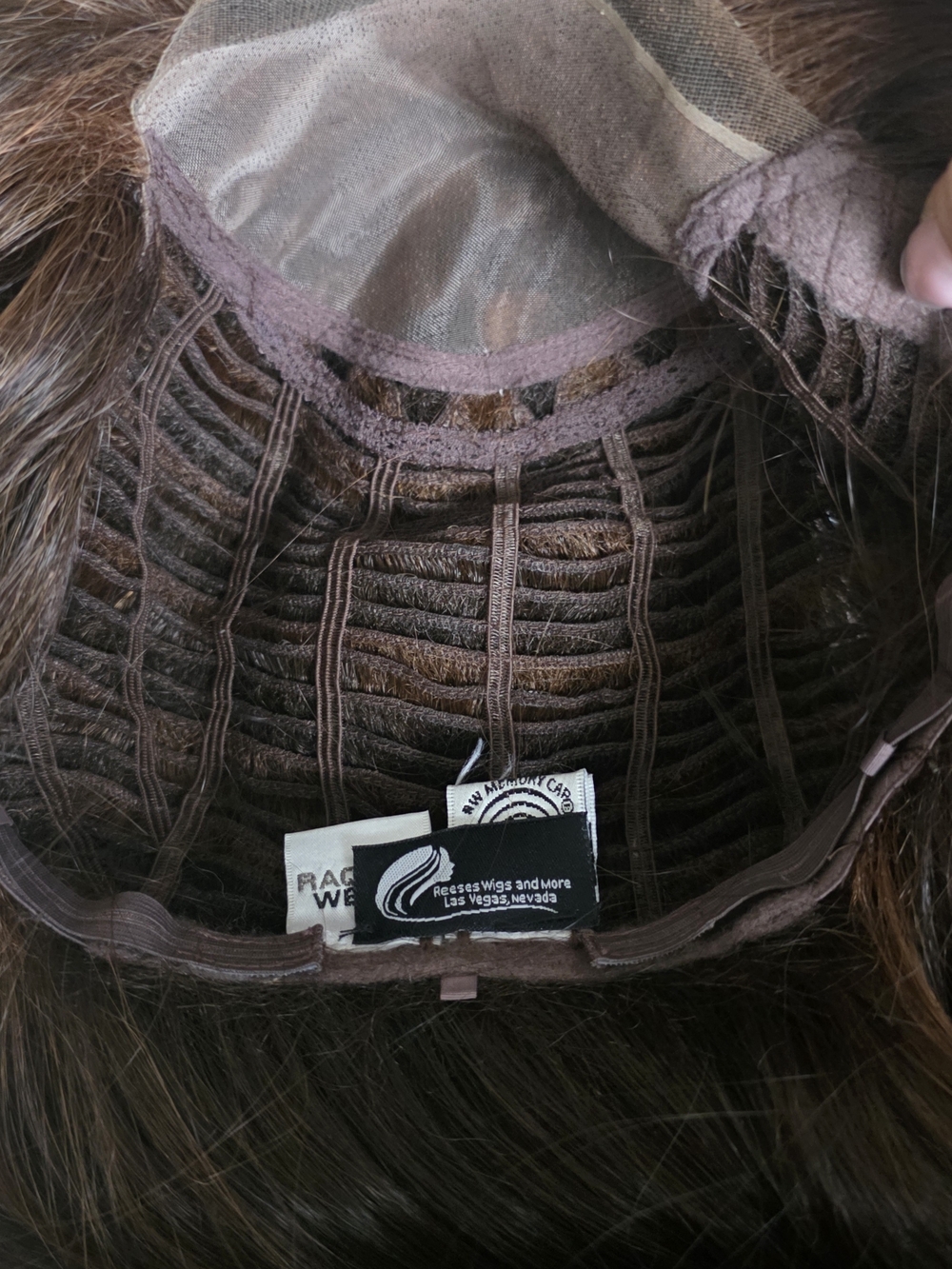 Raquel Welch Brown Women’s Synthetic Wig with Layered Fringe - Picture 10 of 12